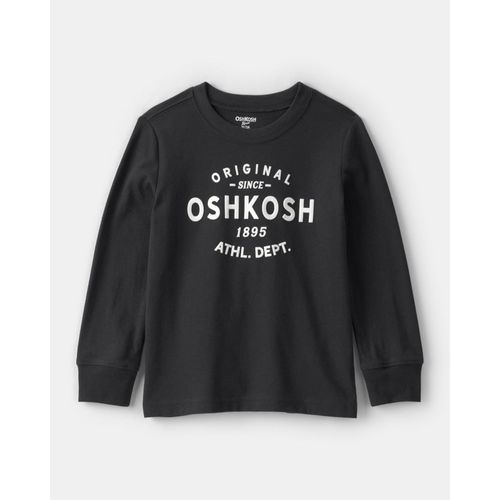 Oshkosh Remera Mangas Largas Logo Negro