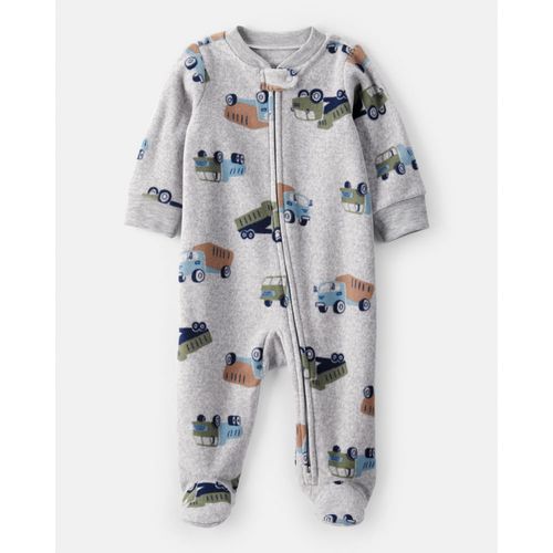 Carter´s Osito Pijama Micropolar Cierre