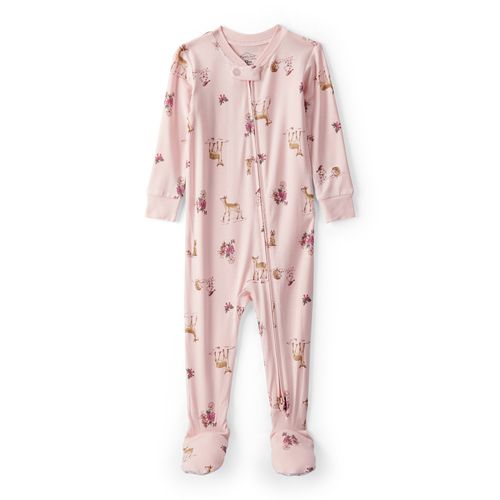 Carter´s Osito Pijama Algodon Cierre Ciervos