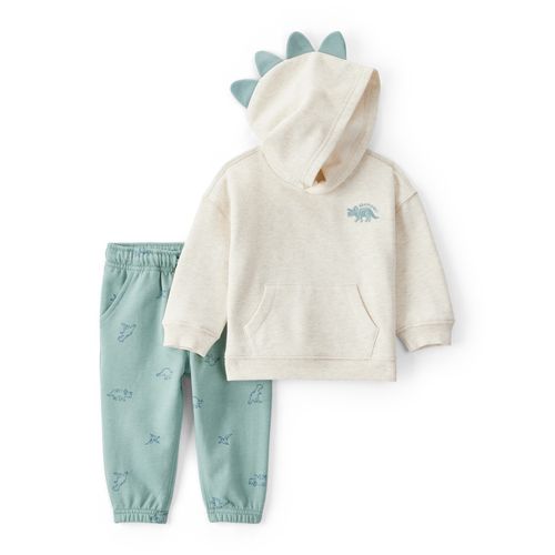 Carter´s Set 2 Piezas Buzo Capucha Pantalon Dinosaurios