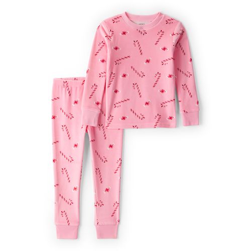 Carter´s Set 2 Piezas Pijama Plush Remera Mangas Largas Pantalon