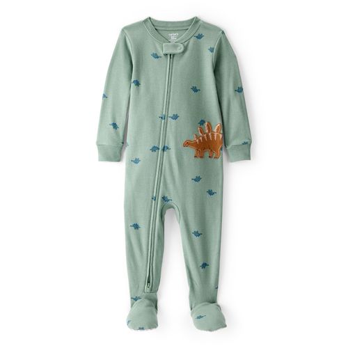 Carter´s Osito Pijama Algodon Cierre Dinosaurios