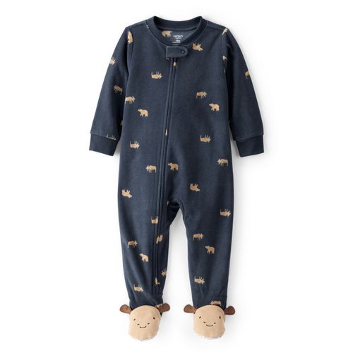 Carter´s Osito Pijama Micropolar Cierre
