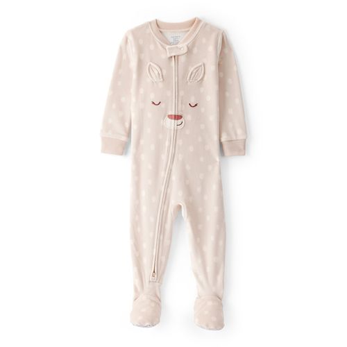 Carter´s Osito Pijama Plush Cierre Ciervo