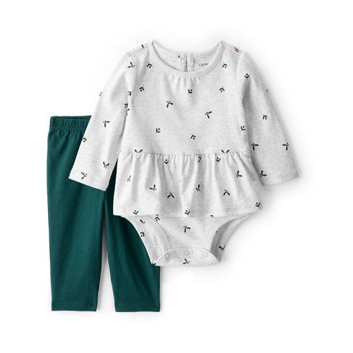 Carter´s Set 2 Piezas Body Mangas Largas Pantalon