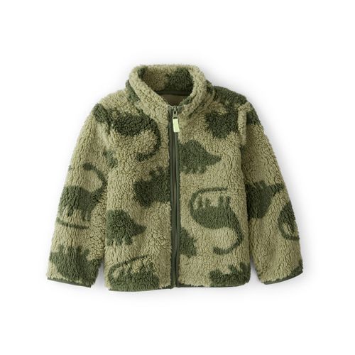 Carter´s Campera Sherpa Verde Dinosaurios