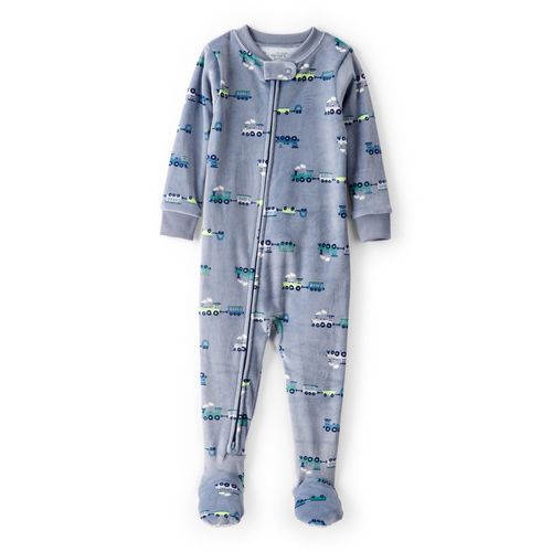 Carter´s Osito Pijama Plush Cierre Trenes