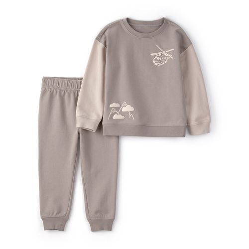 Carter´s Set 2 Piezas Buzo Pantalon Helicoptero