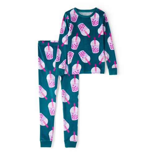 Carter´s Set 2 Piezas Pijama Plush Remera Mangas Largas