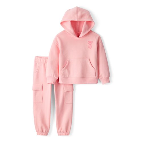 Carter´s Set 2 Piezas Buzo Capucha Pantalon Rosa