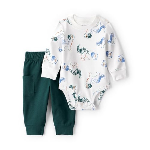 Carter´s Set 2 Piezas Body Mangas Largas Pantalon