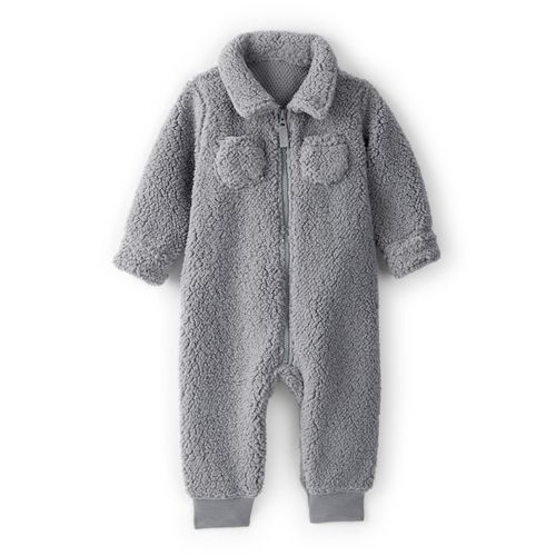 Carter´s Enterito Mangas Largas Sherpa Gris