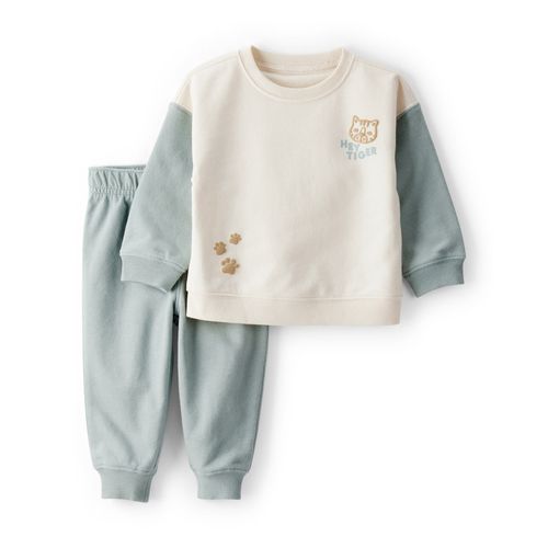 Carter´s Set 2 Piezas Buzo Pantalon Hey Tiger