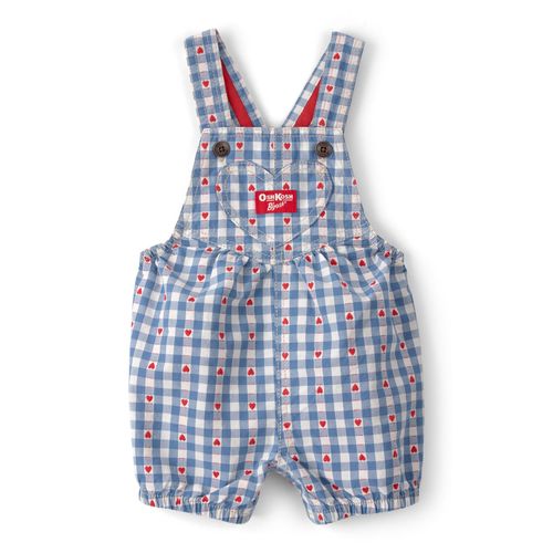 Oshkosh Jardinero Corto Corazones