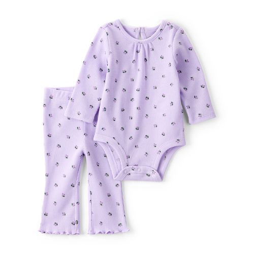 Carter´s Set 2 Piezas Body Mangas Largas Pantalon