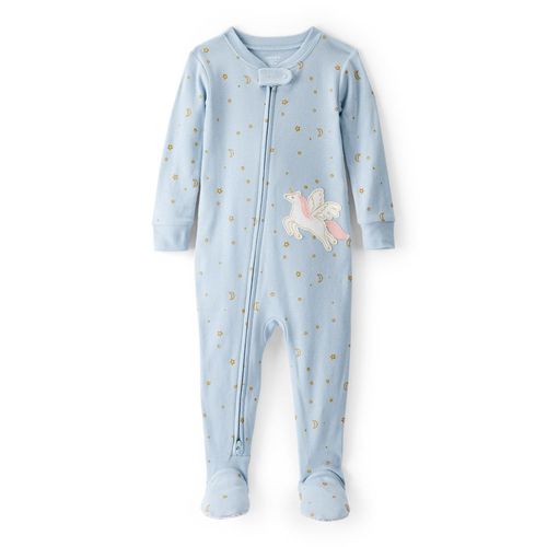 Carter´s Osito Pijama Cierre Algodon Unicornio