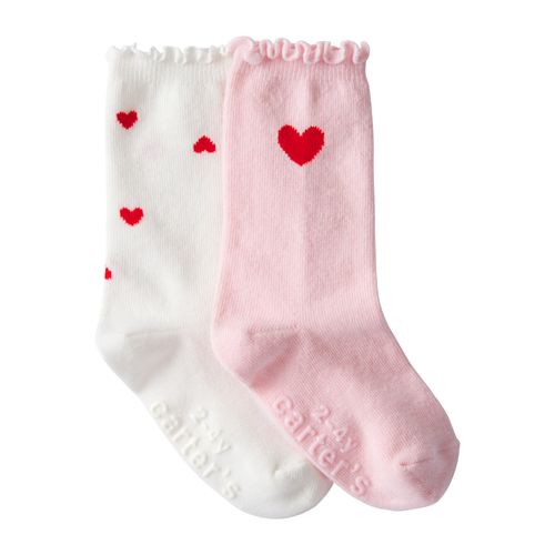 Carter´s Pack 2 Pares Medias Corazones