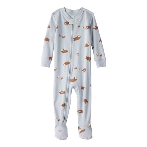 Carter´s Osito Pijama Cierre Algodon Nutrias