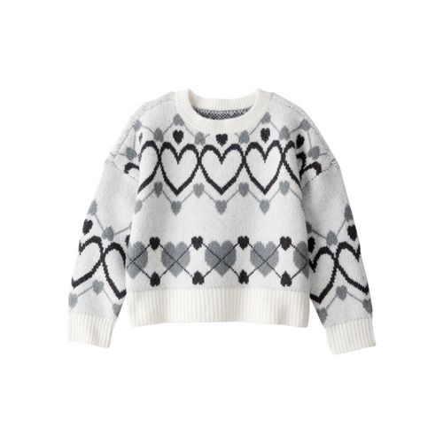 Carter´s Sweater Blanco Negro Corazones
