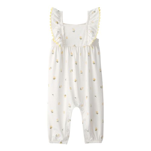 Carter´s Enterito Musculosa Broches Volados Limones