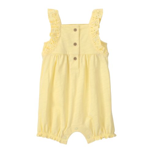 Carter´s Enterito Musculosa Broches Volados Amarillo