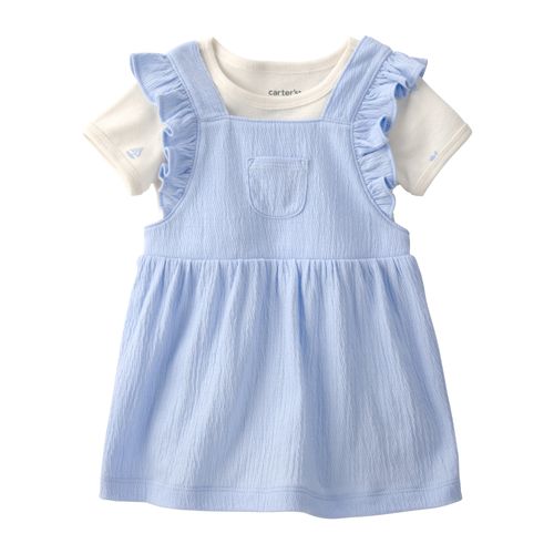 Carter´s Set 2 Piezas Body Mangas Cortas Vestido Lila