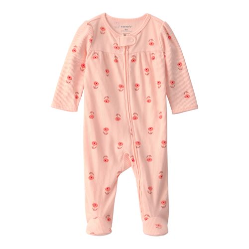 Carter´s Osito Pijama Algodon Cierre Floral