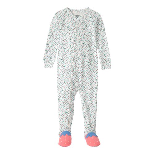Carter´s Osito Pijama Algodon Cierre Frutillas