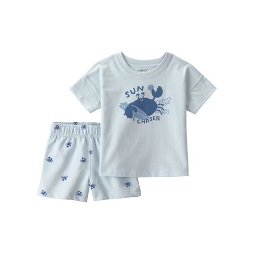 Carter´s Set 2 Piezas Remera Mangas Cortas Short
