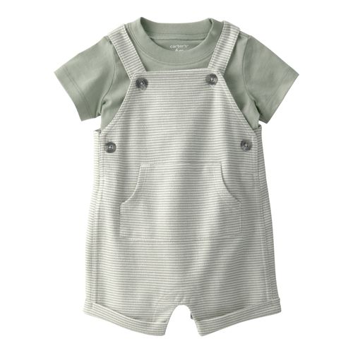 Carter´s Set 2 Piezas Enterito Remera Mangas Cortas Verde