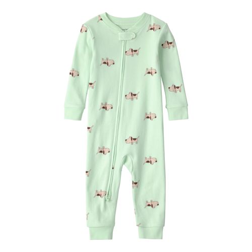 Carter´s Osito Pijama Algodon Cierre Perritos