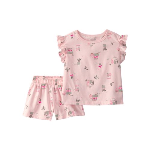 Carter´s Set 2 Piezas Remera Mangas Cortas Short