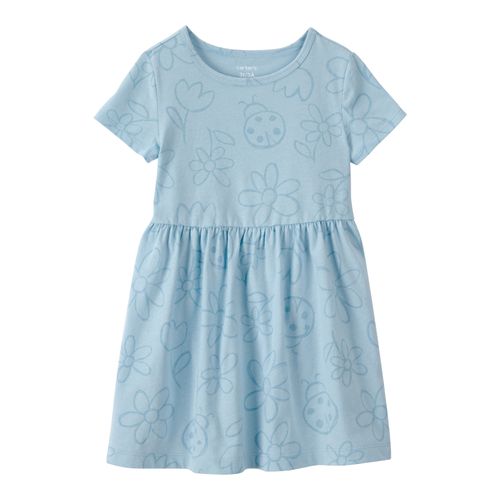 Carter´s Vestido Mangas Cortas Celeste