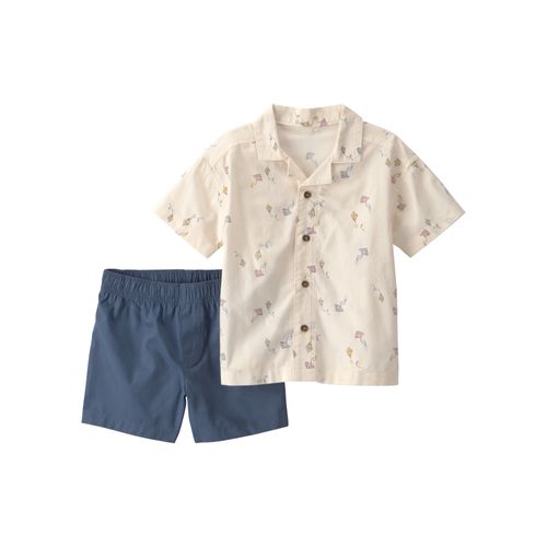 Carter´s Set 2 Piezas Camisa Mangas Cortas Short Cometa