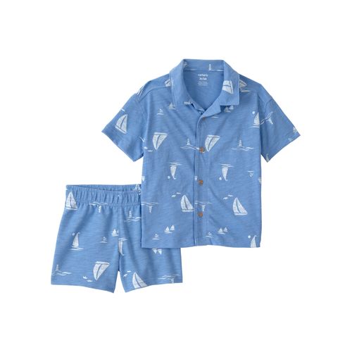 Carter´s Set 2 Piezas Camisa Mangas Cortas Short