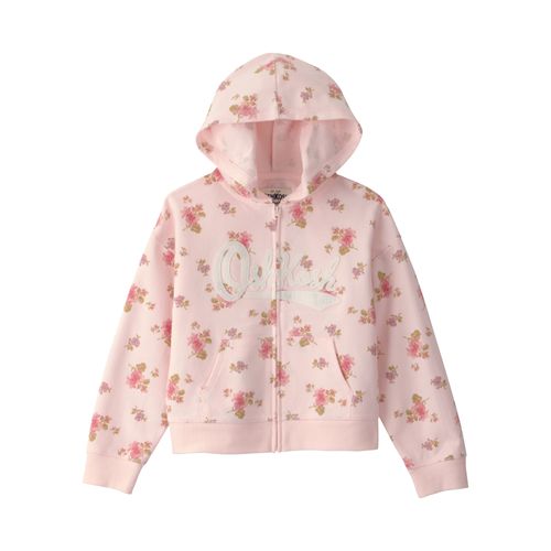Oshkosh Campera Capucha Floral Rosa