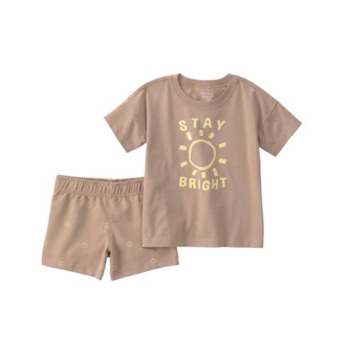 Carter´s Set 2 Piezas Remera Mangas Cortas Short