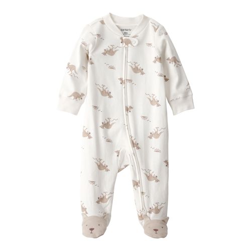 Carter´s Osito Pijama Algodon Cierre Canguro