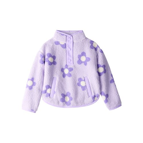 Carter´s Buzo Flores Lilas Sherpa