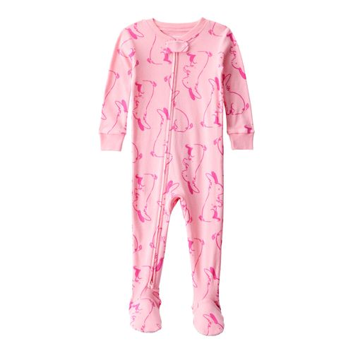 Carter´s Osito Pijama Cierre Algodon Conejos Rosa