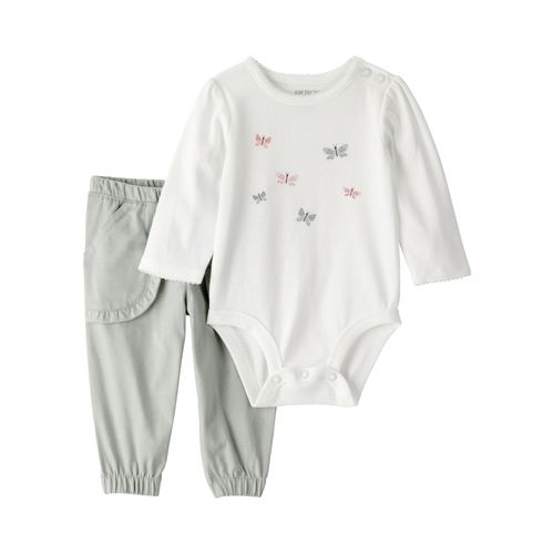 Carter´s Set 2 Piezas Body Mangas Largas Pantalon