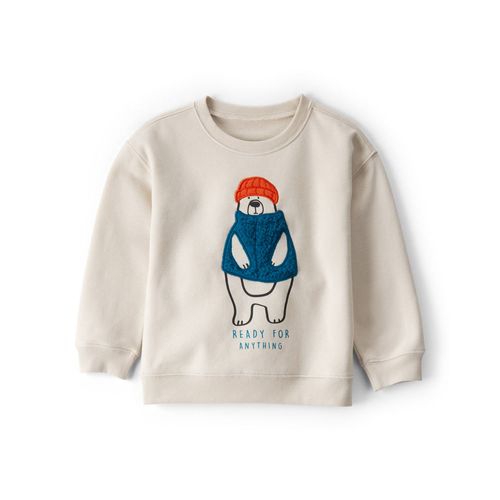 Carter´s Buzo Blanco Oso Ready For Anything