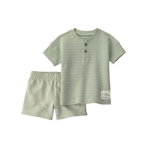 Carter´s Set 2 Piezas Remera Mangas Cortas Short Rana