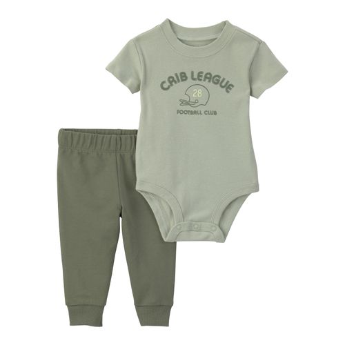 Carter´s Set 2 Piezas Body Mangas Cortas Pantalon