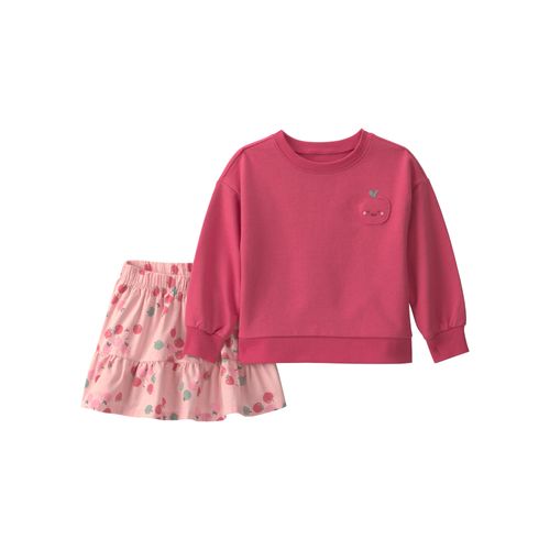 Carter´s Set 2 Piezas Buzo Pollera Short Manzanas