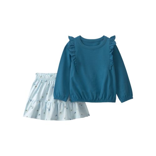 Carter´s Set 2 Piezas Buzo Volados Pollera Short